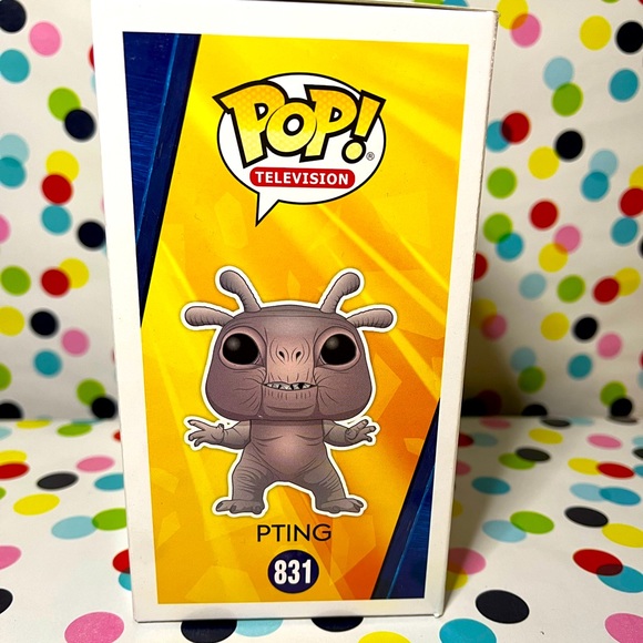 Pting from Doctor Who Funko Pop (limited edition) #831 new - Picture 2 of 3